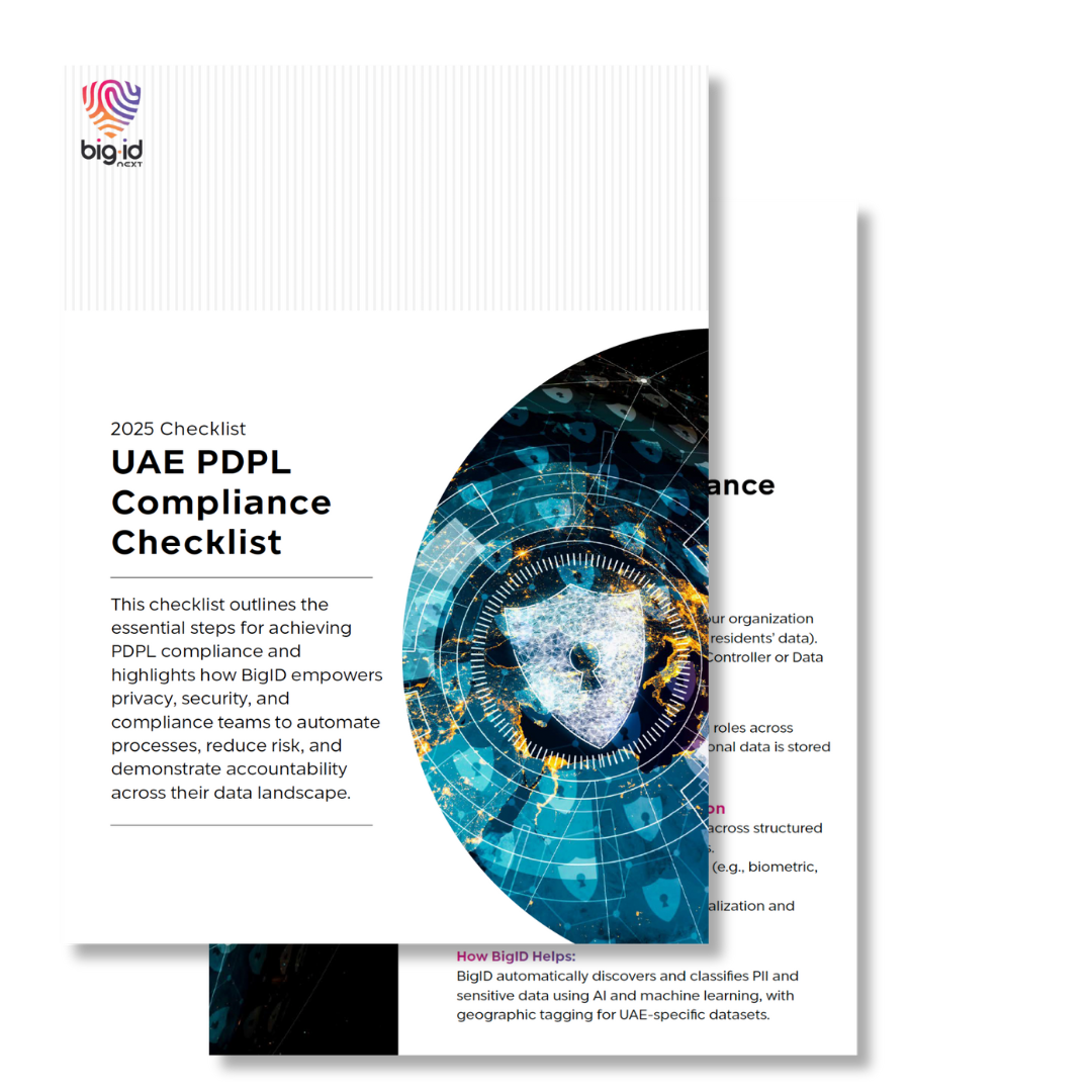 UAE PDPL checklist