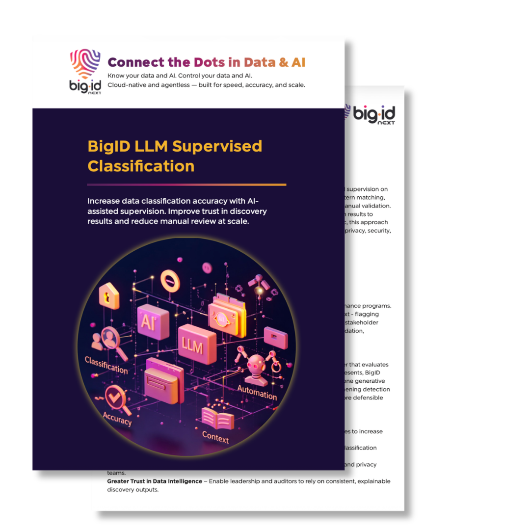 bigid llm supervised classification