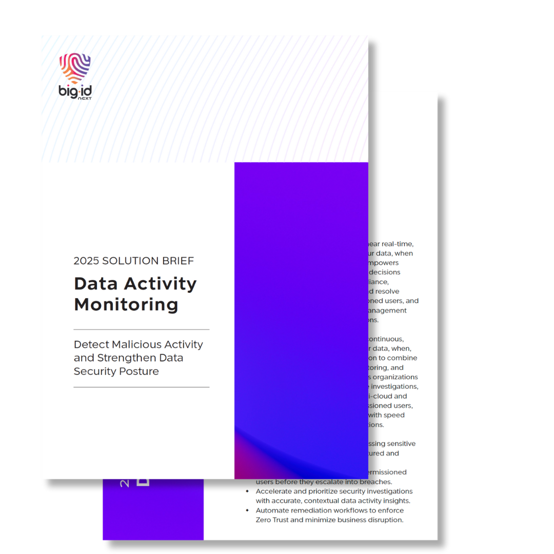 data activity monitoring solution brief april 2025