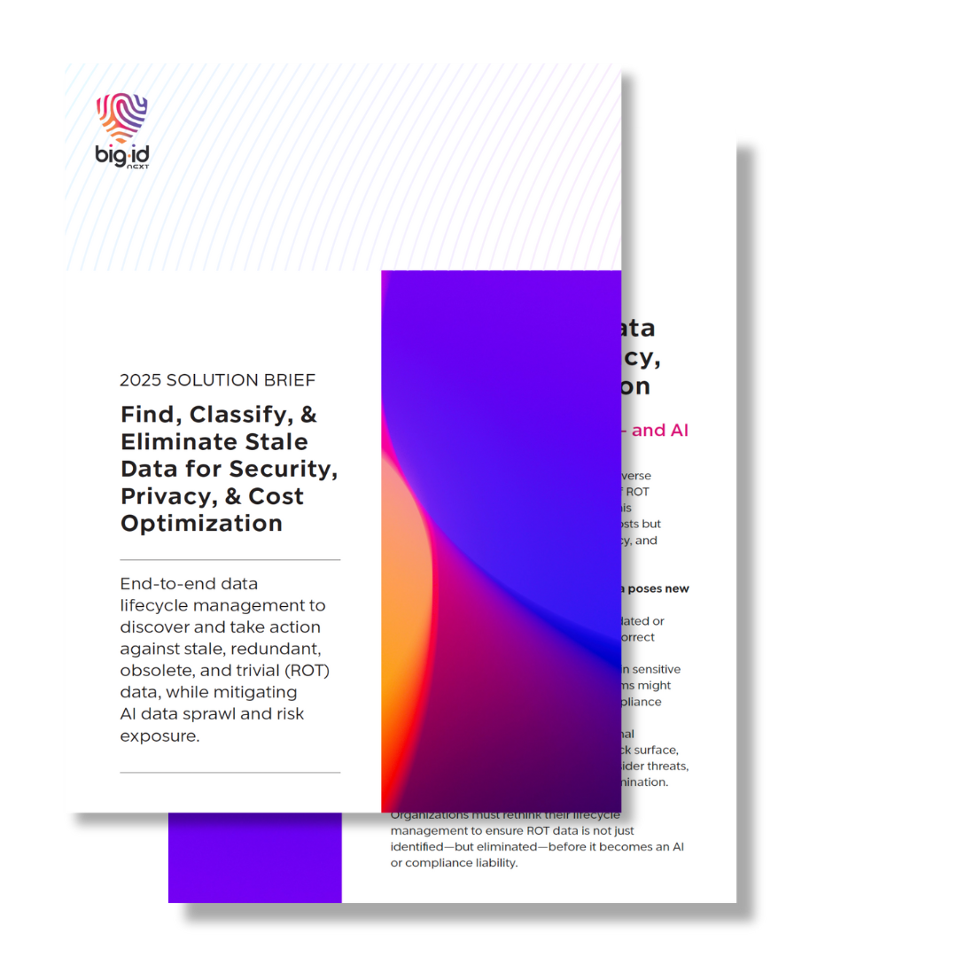data lifecycle management sb 2025 bigid
