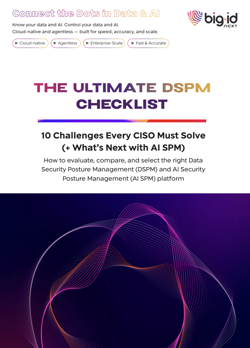 dspm and ai spm checklist