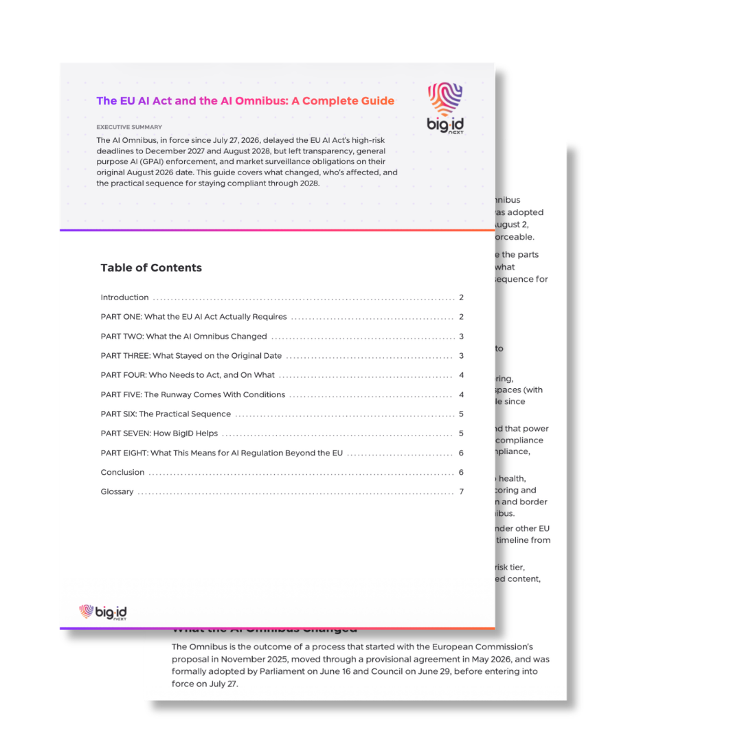 eu ai act and ai omnibus guide
