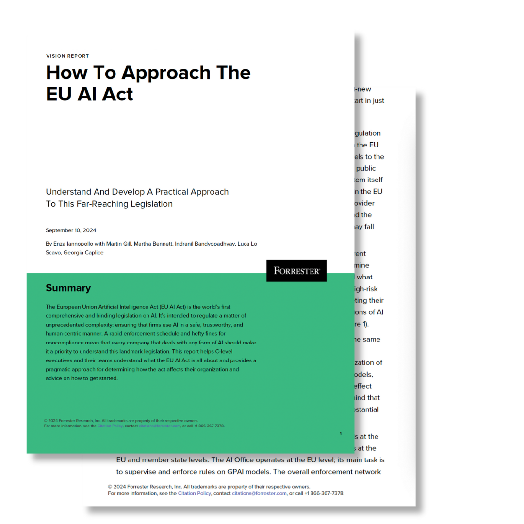 forrester how to approach the eu ai act