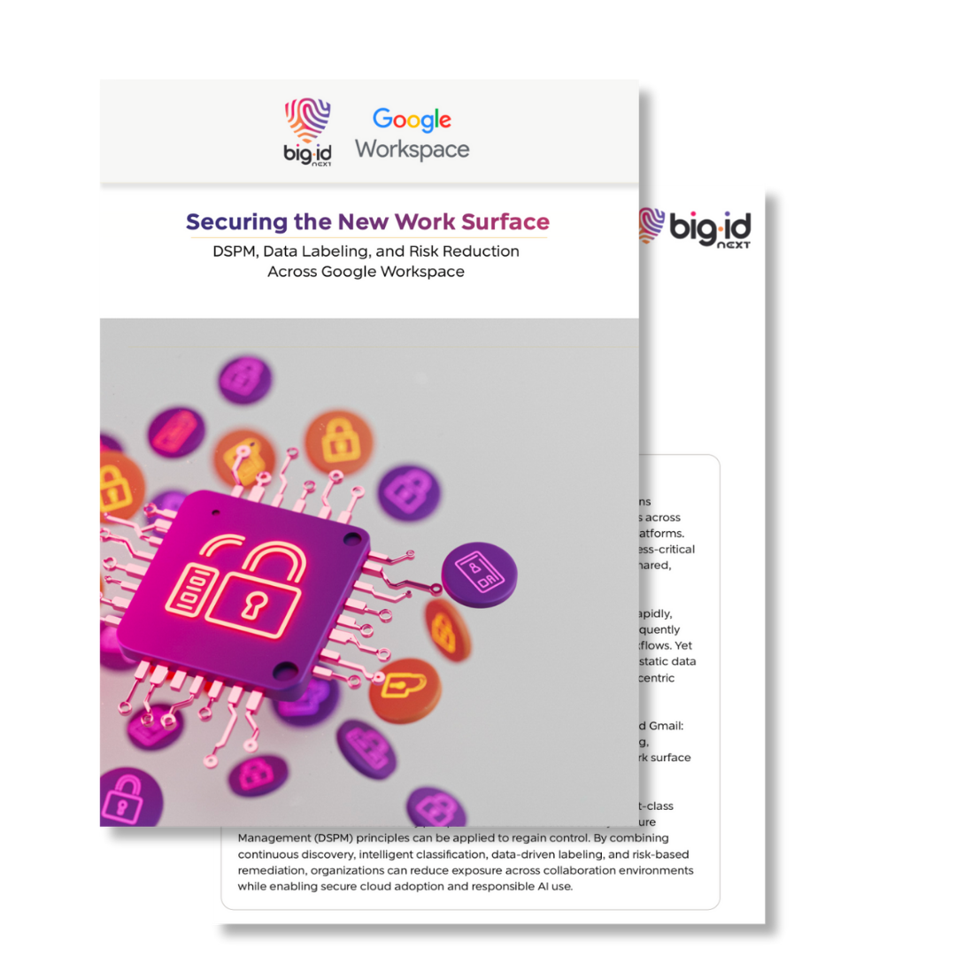 google workspace and bigid